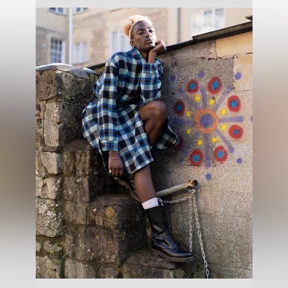 *LIKE NEW* DR. MARTENS 1914 SMOOTH LEATHER TALL BOOTS - Picture 8 of 9